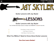 Tablet Screenshot of jayskyler.com